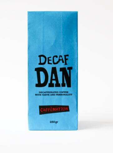 Verse decaf arabica specialty koffiebonen 250gram