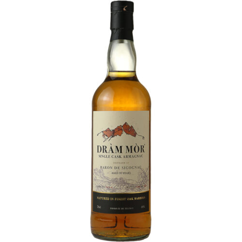 Baron de sigognac 10y dràm mòr 40% 70cl
