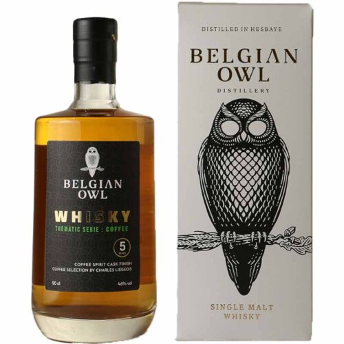Belgian owl 'thematic series' coffee finish 46% 50cl