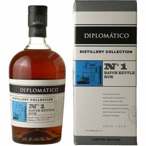Diplomatico n°1 batch kettle rum 47% 70cl