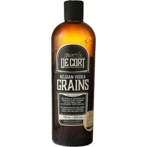 De Cort belgische graanvodka 42% 70cl