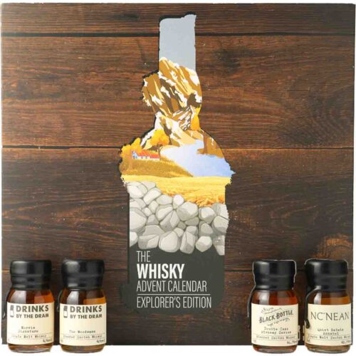 Premium whisky adventskalender explorers edition drinks by the dram 24 days 43,8% 72cl