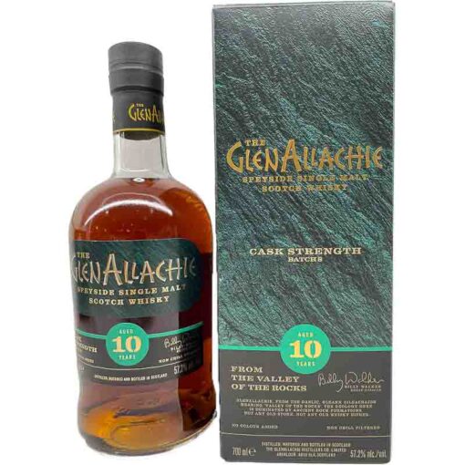 The GlenAllachie 10y cask strength batch 8 57,2% 70cl