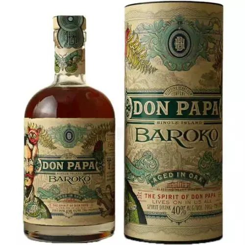 Don Papa baroko is een rum gerijpt op houten vaten met extra vanillesmaak