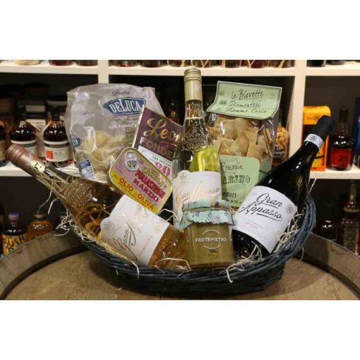 Cadeaumand italiaanse wijnen