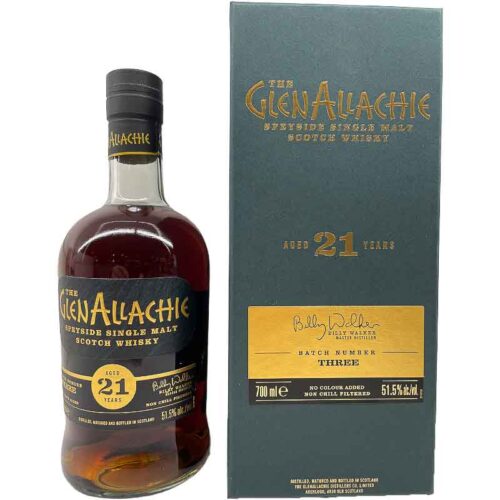 Glenallachie 21 years batch 3 2022 51,5% 70cl