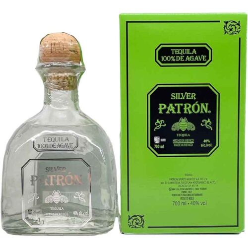 Patron silve tequila kopen online in België