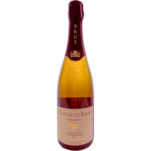 Chateau de breze saumur brut blanc franse witte wijn 13,5% 75cl