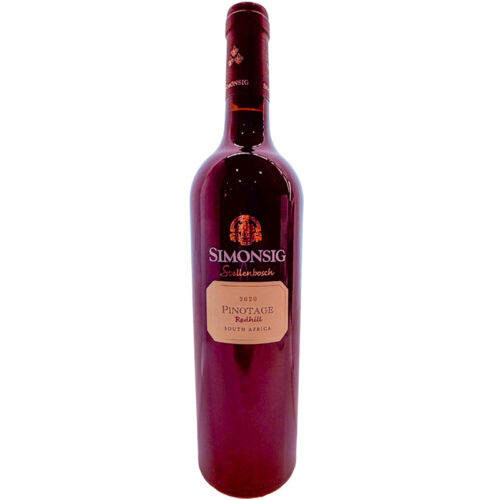 Simonsig estate redhill pinotage zuid-afrikaanse rode wijn 2019 14% 75cl
