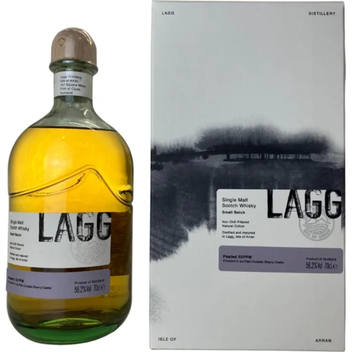 Lagg small batch palo cortado single malt peated scotch whisky 56,2% 70cl