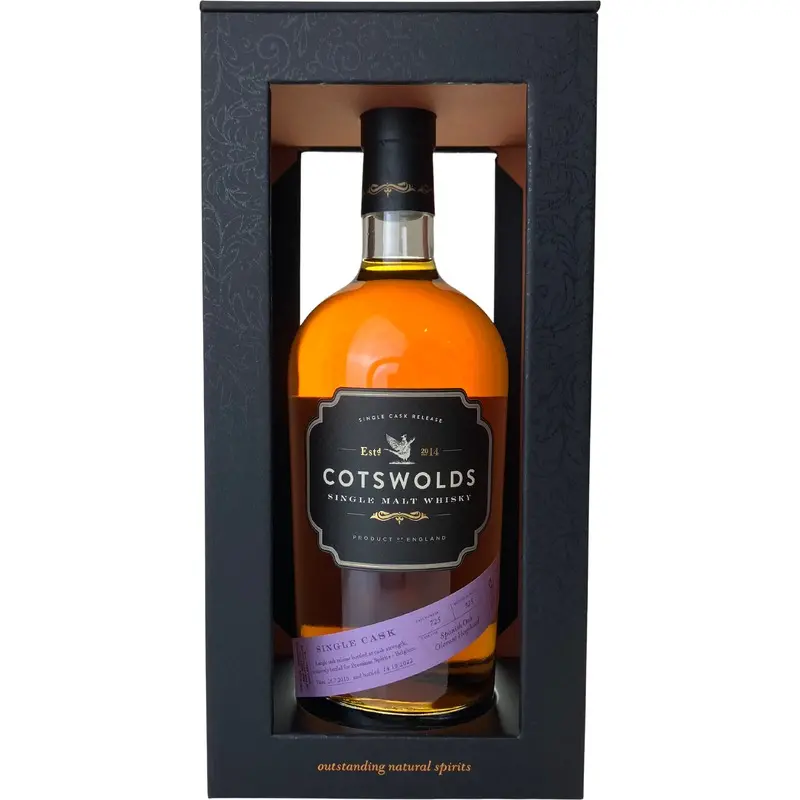 Cotswolds single malt whisky single cask #725 premium spirits 55% 70cl