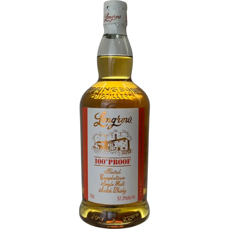 Longrow 100% proof peated single malt scotch whisky 57,1% 70cl