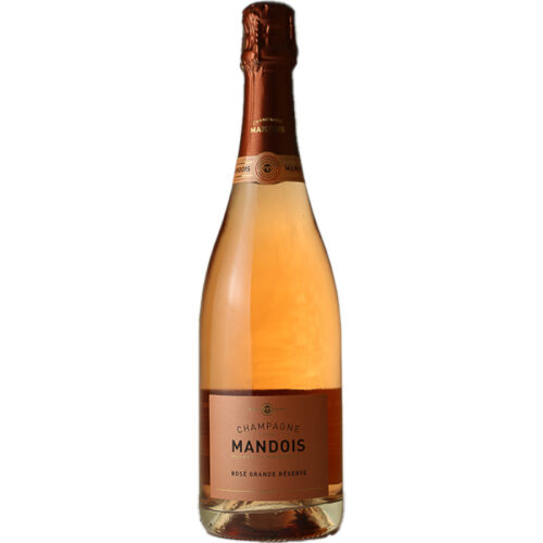 Mandois rose grande reserve champagne 12% 75cl