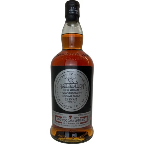 Hazelburn 2018 7y oloroso cask 47,9% 70cl