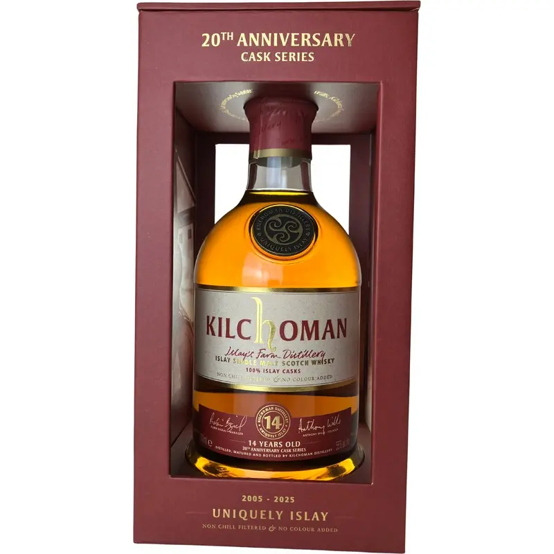 Kilchoman 14y 20th anniversary cask series ex-sherry butts 55% 70cl