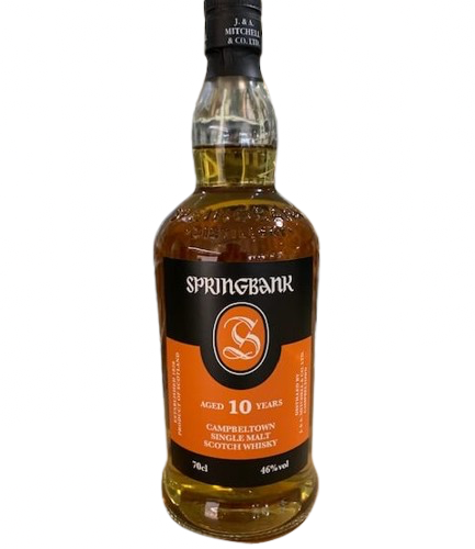 Springbank 10y 26/11/24 24/266 Whisky 70cl