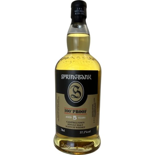 Springbank 5y 100 proof single malt whisky 57,1% 70cl