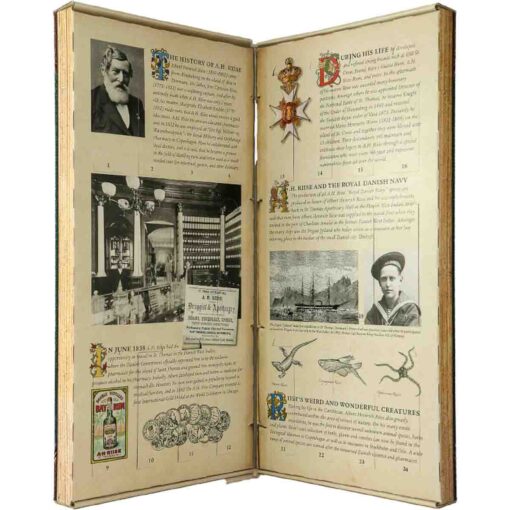 A.h. riise rum adventskalender 24 days 41,92% 24x2cl