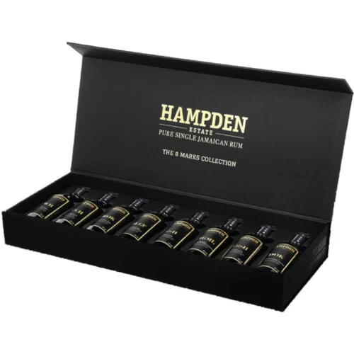 Hampden jamaica 8 marks rum collectie degustatiebox 60% 8*20cl