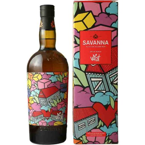 Savanna la reunion by vast 8y 52% 70cl