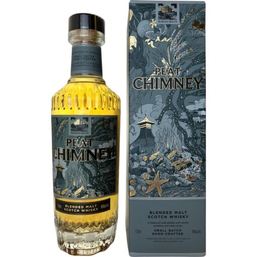 Wemyss malts peat chimney blended malt 46% 70cl